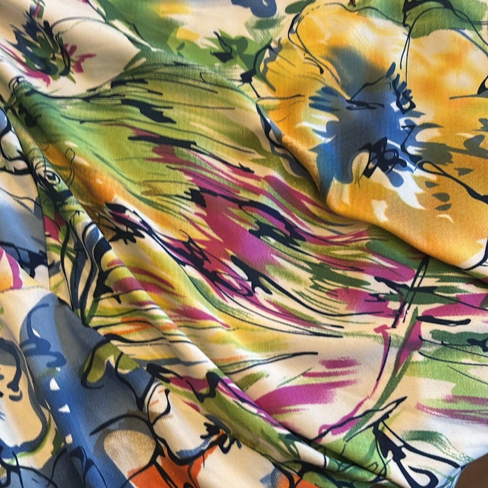 Christopher & Banks Sleeveless Floral Midi Dress Size M - Picture 11 of 14